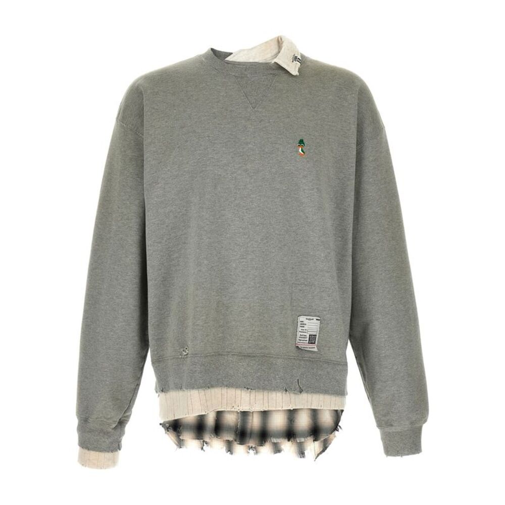 Maison Mihara Yasuhiro Men Three Layer Sweatshirt